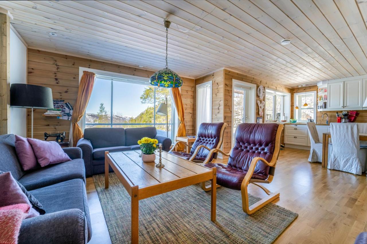 Three-Bedroom Holiday Cottage Tjorhom Exterior foto